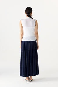 Sleeveless Wrap Knit Top