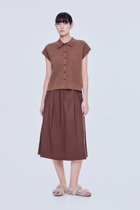 Magyar Ribbed Knit Top