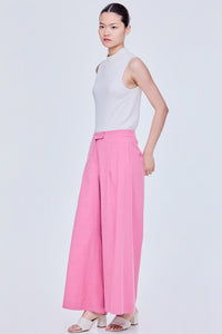 Casual Wide Flare Trousers
