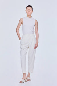 Pleated Tapered Pants