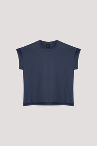 Basic Folded Cuff Tee
