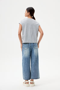 V-Neck Boxy Vest Top