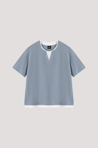 Two-Piece Waffle Tee