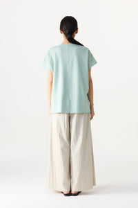 Boxy Paneled Magyar Tee