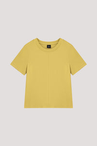 Paneled Round Neck Tee