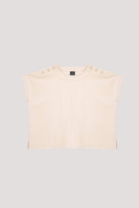 Shoulder Button Magyar Top
