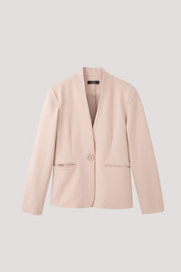 High Back Collar Blazer