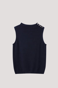 Shoulder Button Knit