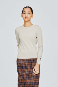 Slit Cuff Knit Sweater