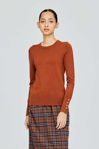 Slit Cuff Knit Sweater