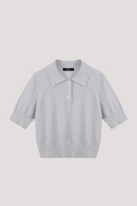 Knitted Polo Shirt
