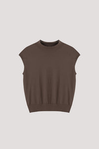 Basic Cap Sleeve Knit Top