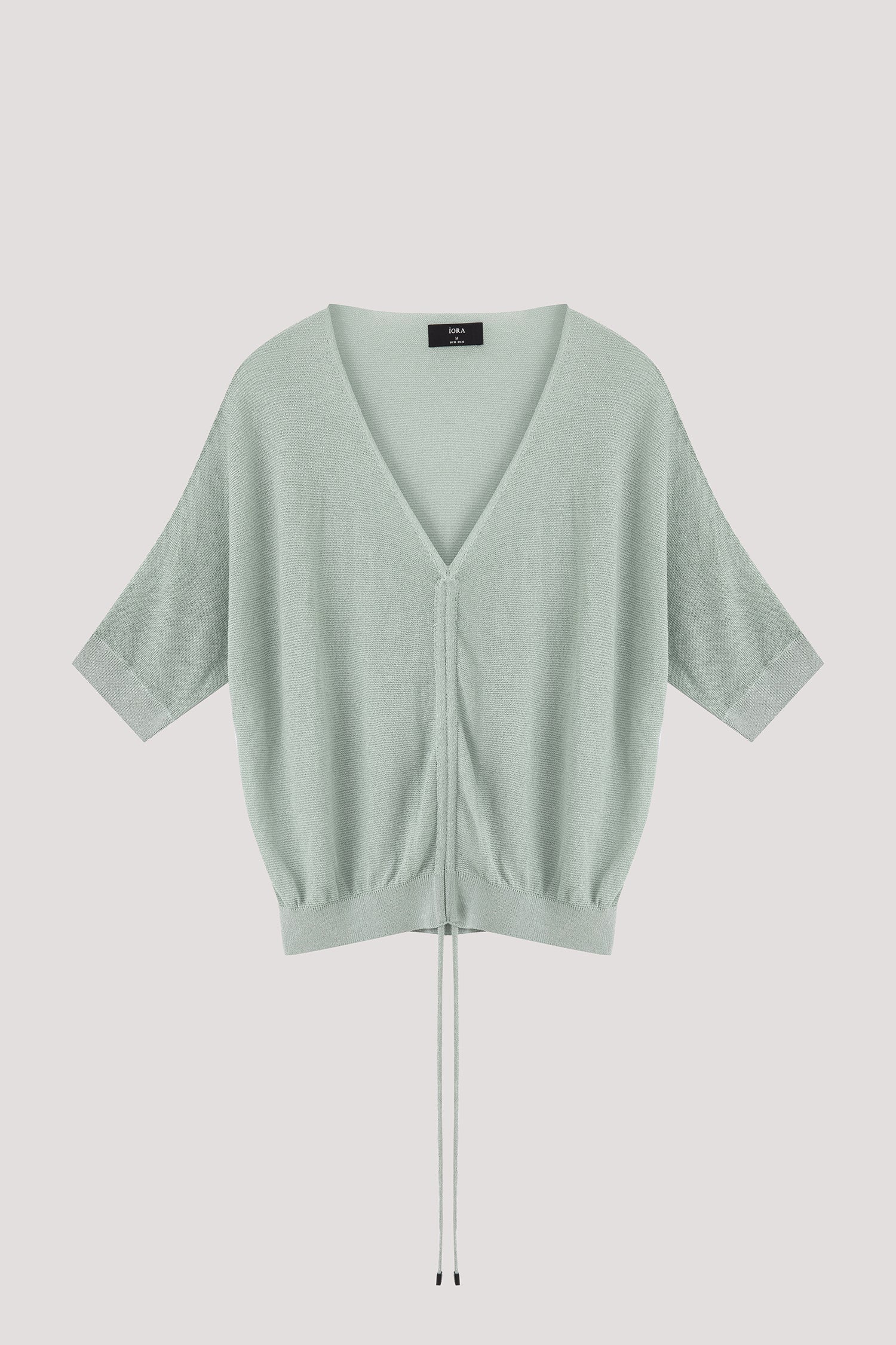 Cinched Centre Front Knit Top