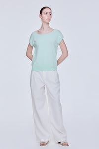 Round Neck Knit Top