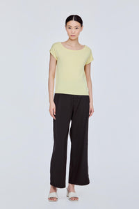 Round Neck Knit Top