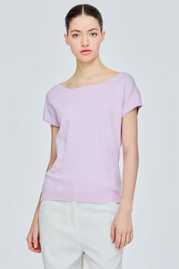 Round Neck Knit Top