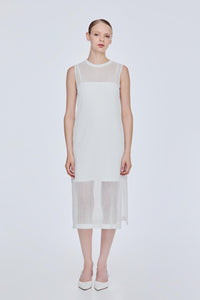 Versatile Open Knit Shift Dress