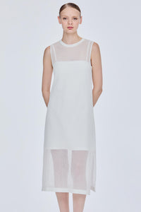 Versatile Open Knit Shift Dress