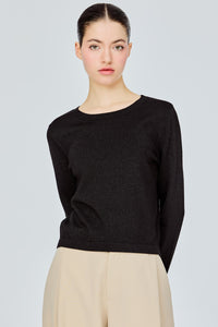 Basic Long Sleeve Knit Top