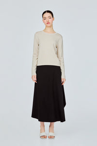 Basic Long Sleeve Knit Top