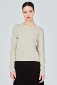 Basic Long Sleeve Knit Top