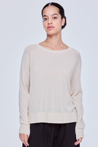 Basic Raglan Sleeve Knit Top