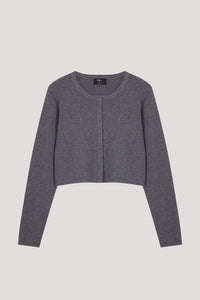 Basic Cropped Cardigan