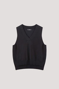 Asymmetrical Knit Vest