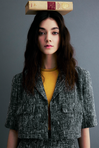 Sheer Detail Knit Top