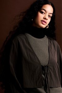 Basic Lurex Knit Vest