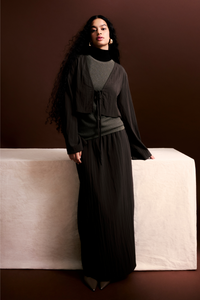 Basic Lurex Knit Vest