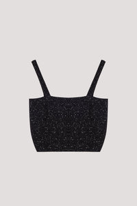 Chenille Crop Top