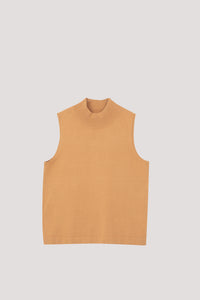 Highneck Knit Tank Top