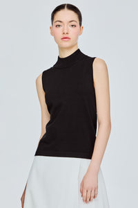 Highneck Knit Tank Top