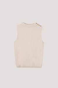 Shoulder Button Knit