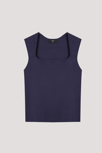 Contoured Square Neck Top