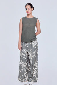 Basic Lurex Knit Vest