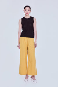 Basic Lurex Knit Vest