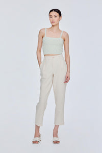 Chenille Crop Top