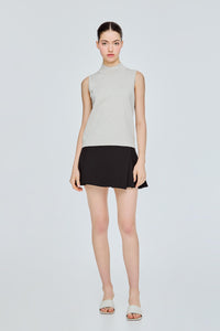 Highneck Knit Tank Top