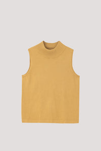Highneck Knit Tank Top