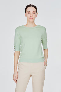 Knitted Crew Top