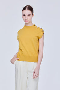 High Neck Magyar Knit Top