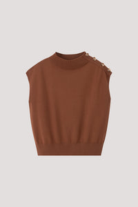 High Neck Magyar Knit Top