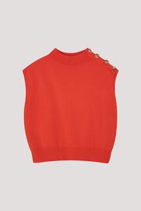 High Neck Magyar Knit Top