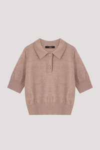 Knitted Polo Shirt