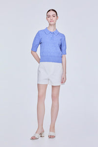 Knitted Polo Shirt