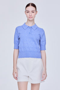 Knitted Polo Shirt