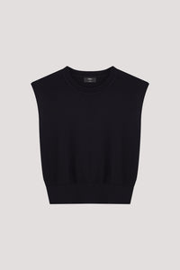 Slit Hem Knit Top