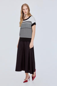 Striped Magyar Knit Tee